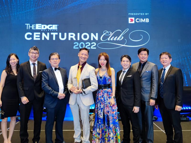 A Winner at the Edge Centurion Club & Corporate Awards 2022