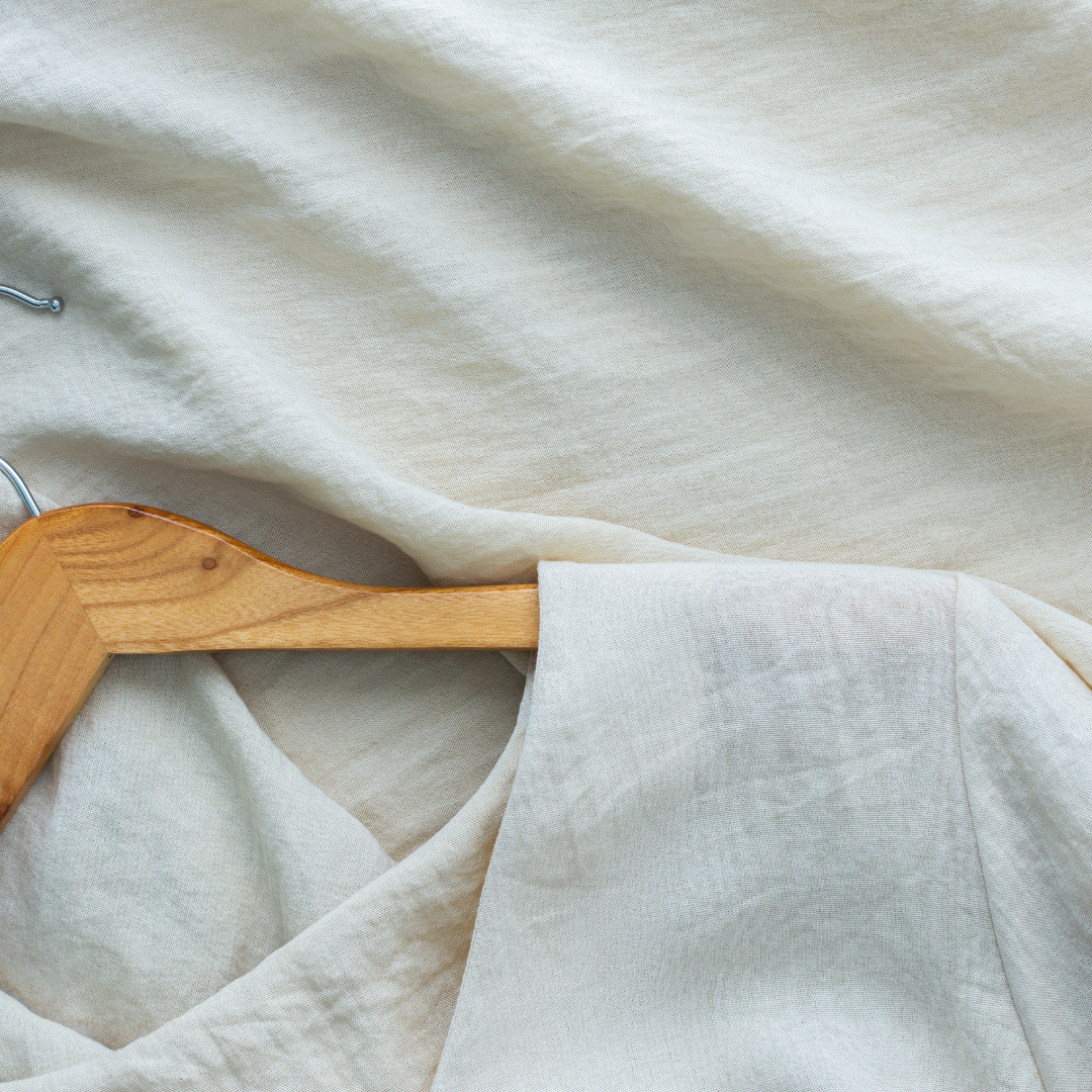 Linen’s natural texture isn’t just an aesthetic, it tells the story of a fabric made to breathe, age beautifully, and return to the earth.