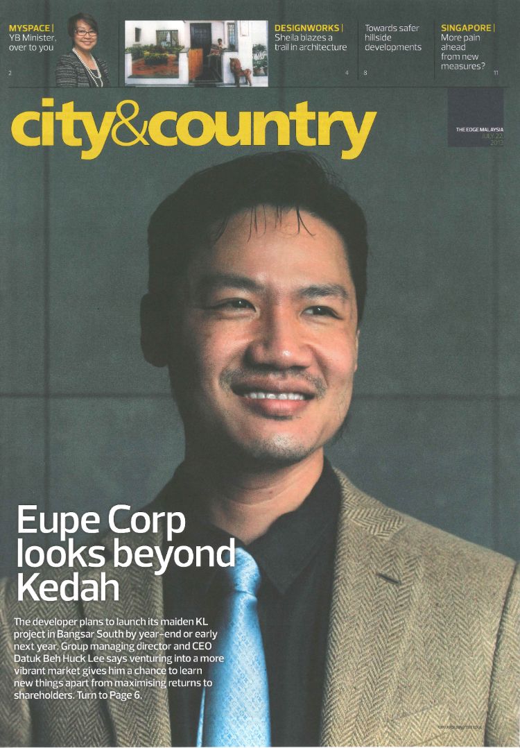 The Edge: Eupe looks beyond Kedah